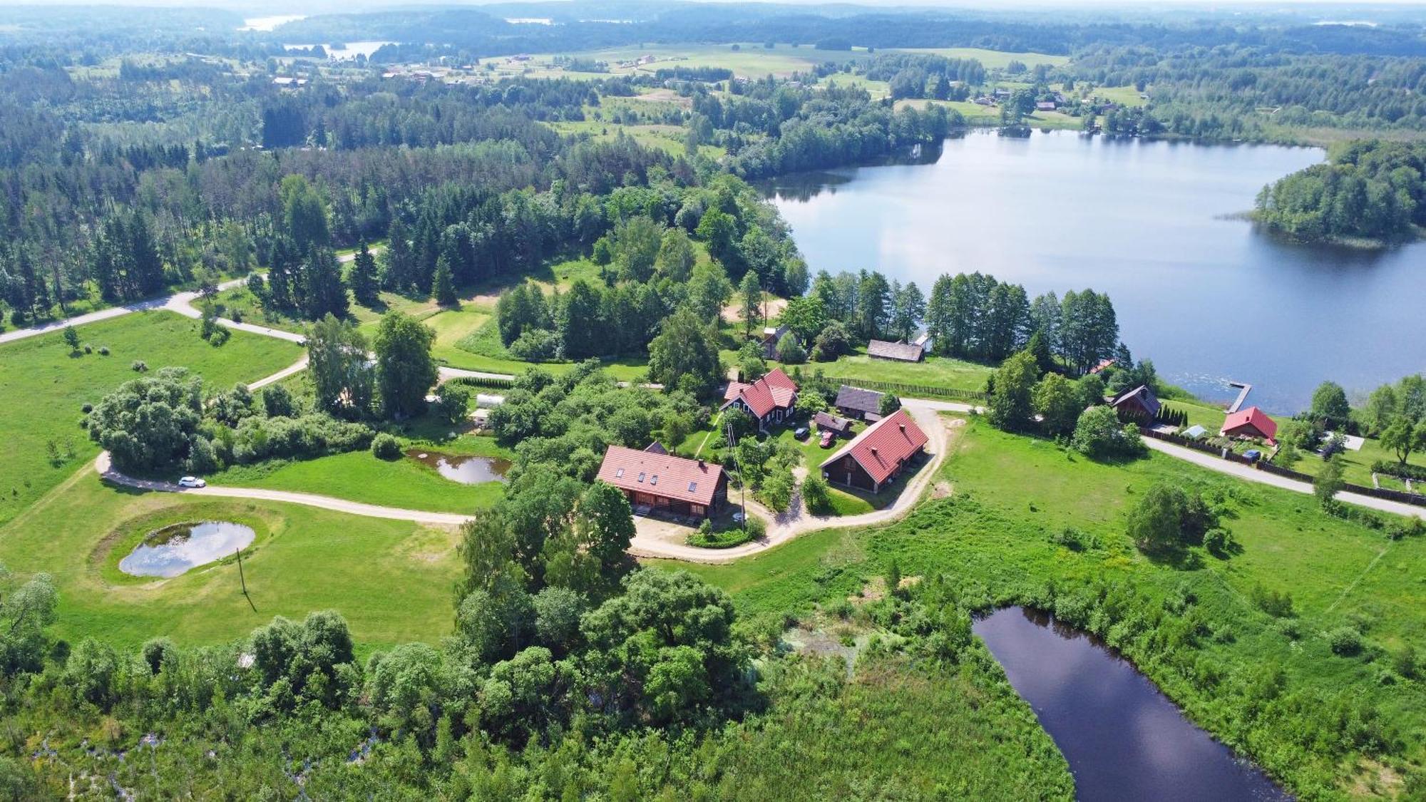 Sunny Beaver B&B Trakai Bagian luar foto